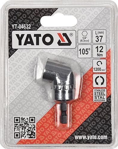 adapter kątowy 37mm 1/4' - yt-04632 na Arena.pl
