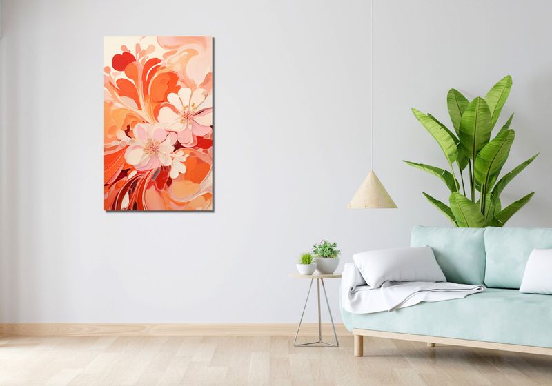 Obraz 60x100cm Taniec Kwiatów zdjęcie 2
