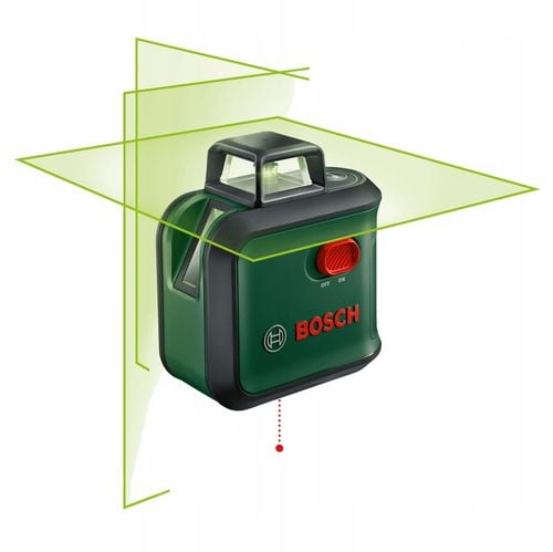 BOSCH LASER ADVANCED LEVEL 360 UNI ZIELONY na Arena.pl