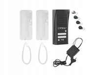 DOMOFON EURA "CYFRAL" COSMO 2-LOKATORSKI CZARNY