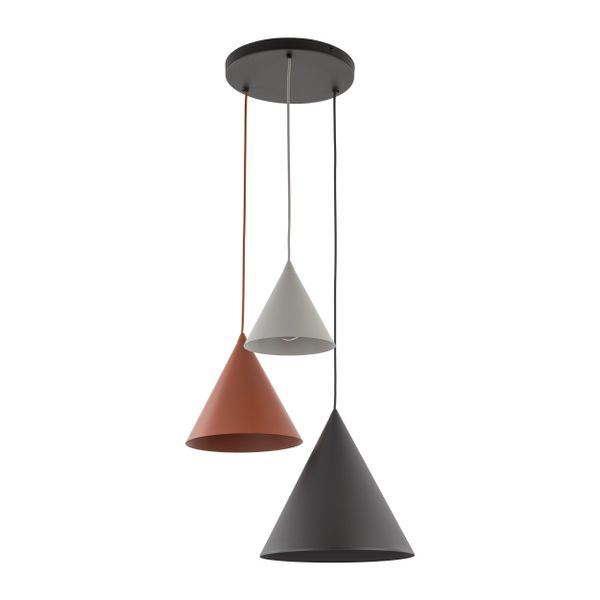 CONO MIX LAMPA WISZĄCA 3 SML zdjęcie 6