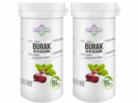 2X EKSTRAKT Z BURAKA 550mg, 60 kapsułek Soul-Farm