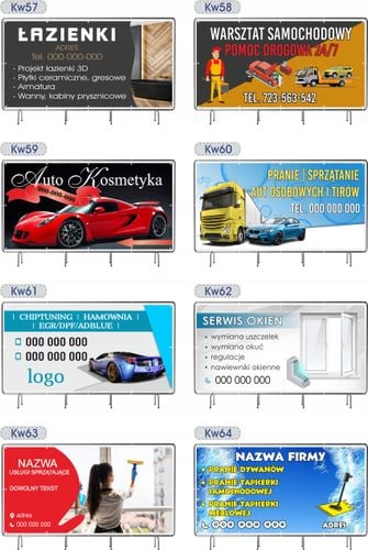 BANER REKLAMOWY 100x50cm gotowy projekt GORĄCE NAPOJE CZEKOLADA plandeka na Arena.pl