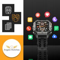 Smartwatch Angelo Watches AX1-PRO czarny