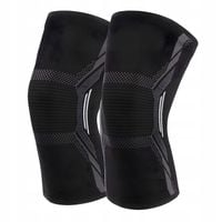 OPASKA STABILIZUJĄCA NA KOLANO ORTEZA CZARNA PROFESJONALNA MOCNA ROZMIAR XL