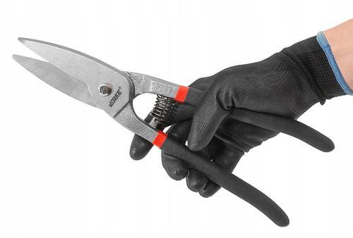 NOŻYCE RĘCZNE DO CIĘCIA BLACHY METALU PROSTE 30 cm MOCNE SOLIDNE!! na Arena.pl