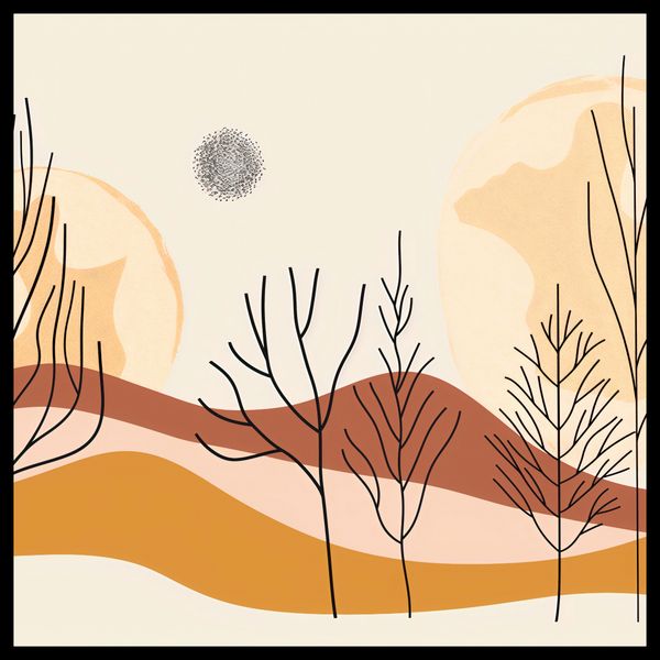 Plakat 70x70cm Wydarta Pustynia zdjęcie 2