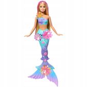 Lalka Barbie Syrenka Rozkwitające Magiczne kwiaty