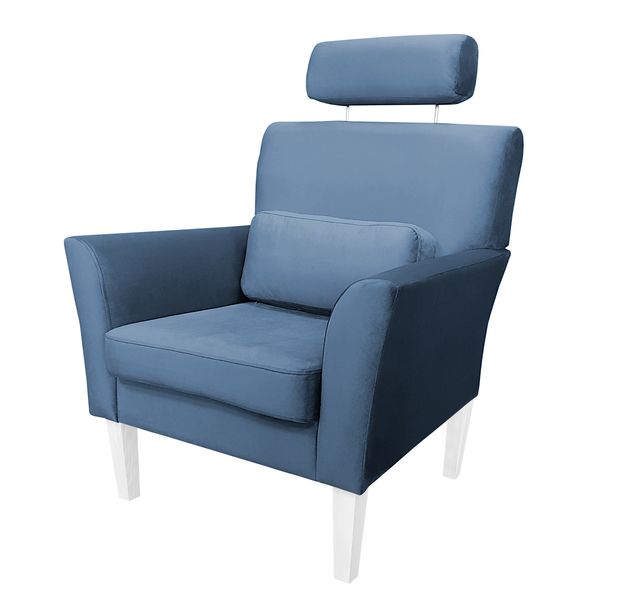 Fotel DENVER nogi białe MG33 zdjęcie 2