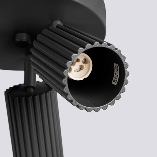 Plafon KARBON 3P czarny na Arena.pl