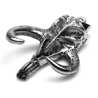 Mythosaur Skull | 7 cm | Metal | Zawieszka Brelok | Star Wars Mandalorian