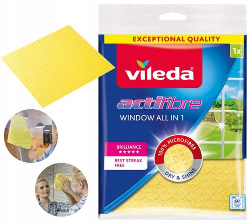 ściereczka vileda actifibre okienna 1 szt. na Arena.pl