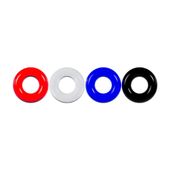 Cockring Set Of 4 - Multicolor
