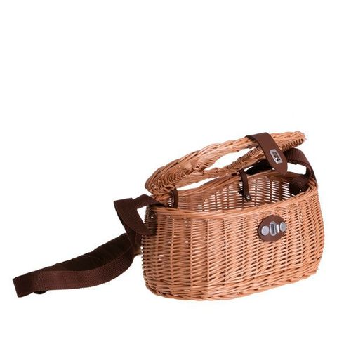 Wiklinowy kosz piknikowy kosz rybacki 34x19 H16 cm uniwersalny na Arena.pl