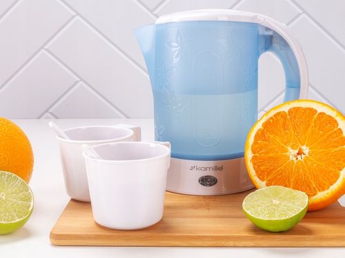 CZAJNIK ELEKTRYCZNY TURYSTYCZNY PRZENOŚNY MAŁY 0,6 L MOCNY 650 W na Arena.pl