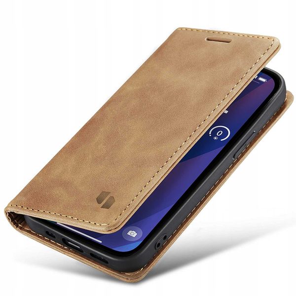 Spacecase Wallet Iphone 15 Light Brown zdjęcie 3