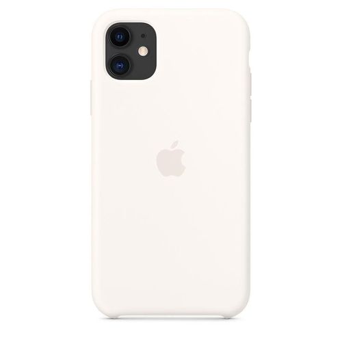 Apple Silicone Case Silikonowe etui iPhone 11 (biały) na Arena.pl
