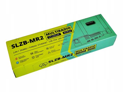 Adapter SLZB-MR2 ZigBee Thread Matter ESP32 CC2652P EFR32MG21 PoE WiFi LAN na Arena.pl