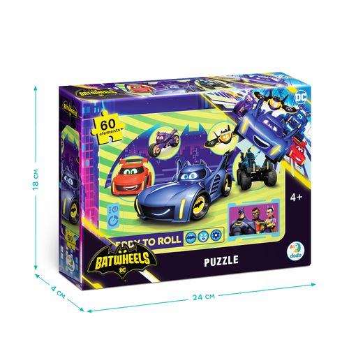 Puzzle ”Batwheels Chcą Się Bawić” 60El  200563 na Arena.pl
