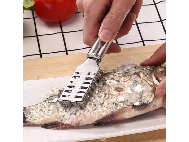 Skrobak skrobaczka wędkarska do ryb łusek zdjęcie 4