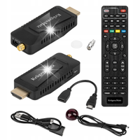 Tuner DVB-T2 HEVC H.265 mini na HDMI + Pilot Kruger&Matz KM9998