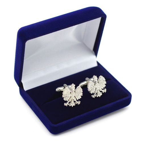 ORZEŁ POLSKI SPINKI DO MANKIETÓW z etui na Arena.pl