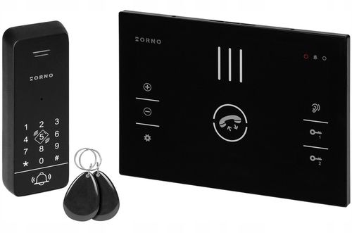 Domofon do Furtki BEZSŁUCHAWKOWY z Szyfratorem RFID na KOD BRELOK 2-Żyłowy na Arena.pl