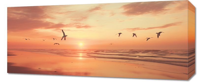 Obraz 70x30cm Spokojna Przystań zdjęcie 1