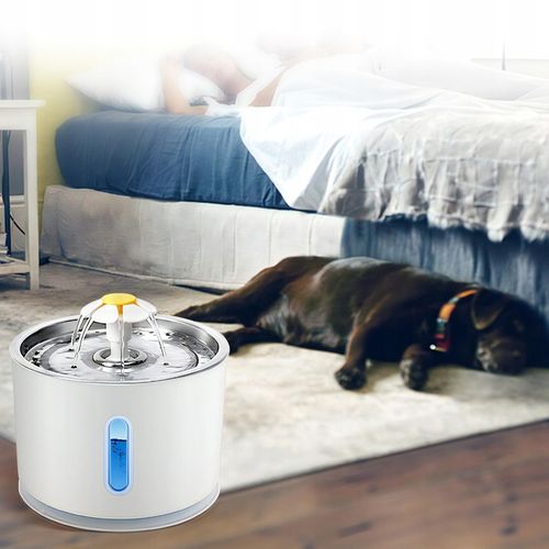Poidełko Automatyczne Fontanna Wodna dla Kota Psa Miska Ciche Poidło +Filtr na Arena.pl
