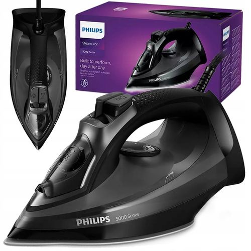 Żelazko Philips DST5040/80 SteamGlide Plus Azure czarne na Arena.pl