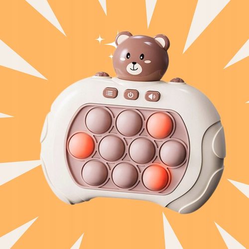 GRA POP IT POPIT MIS GAME ELEKTRYCZNA ZRĘCZNOŚCIOWA XL + GRATIS 3 BATERIE na Arena.pl