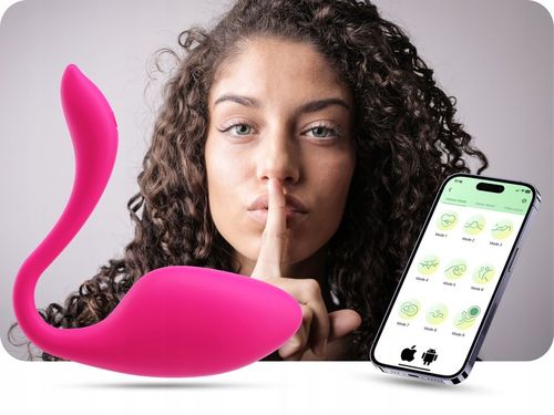 WIBRATOR JAJKO Z APLIKACJĄ ZDALNIE STEROWANY TELEFONEM BLUETOOTH DLA PAR na Arena.pl