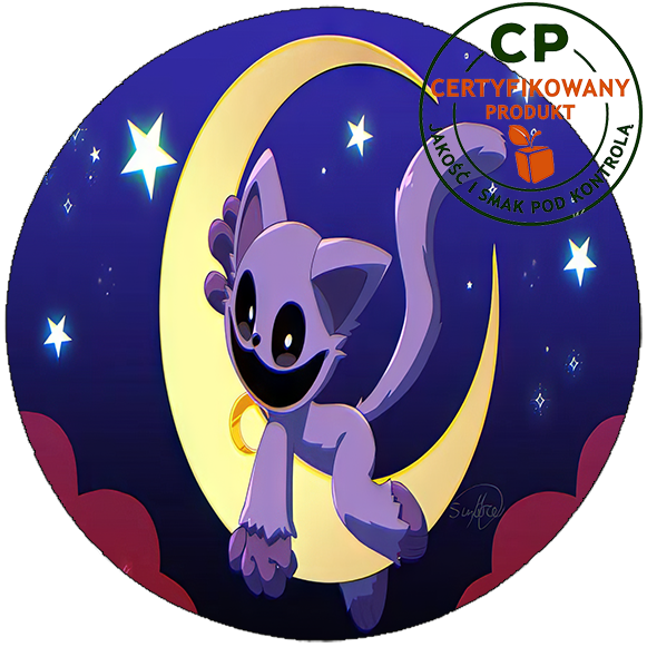 Opłatek na tort Catnap zdjęcie 1