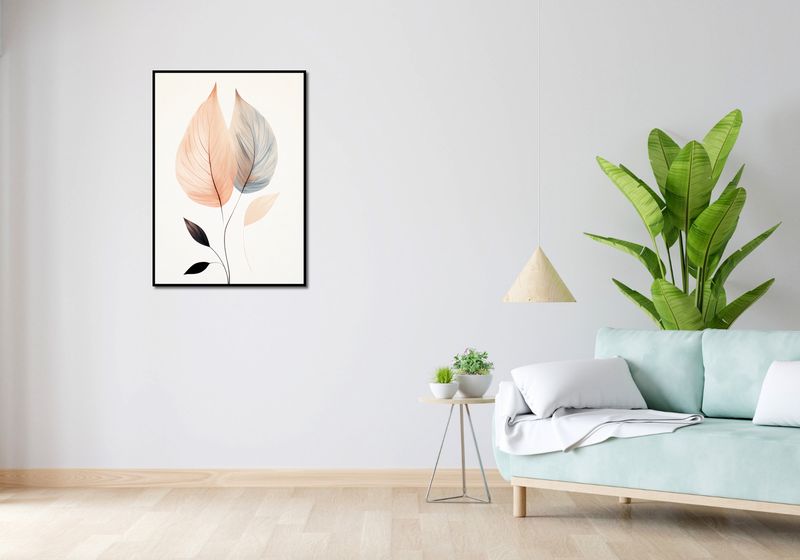 Plakat 64x90cm Liściasty Taniec zdjęcie 4