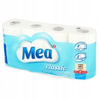 Papier toaletowy bezzapachowy MEA 8 szt. z wzorkiem