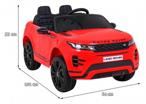 Samochód na akumulator Range Rover Evoque Czerwony na Arena.pl