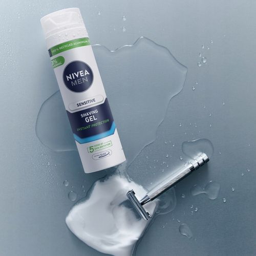 NIVEA MEN SENSITIVE Żel do golenia dla mężczyzn delikatny łagodzący 200ml na Arena.pl