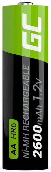 Green Cell 4x Akumulator AA HR6 2600mAh GR01 zdjęcie 3