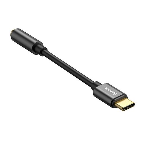 adapter audio baseus l54 usb-c + mini jack 3,5mm (czarny) na Arena.pl