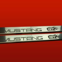 Listwa progowa FORD MUSTANG MK4 GT FIRE Stal nierdzewna 304 połysk 2szt