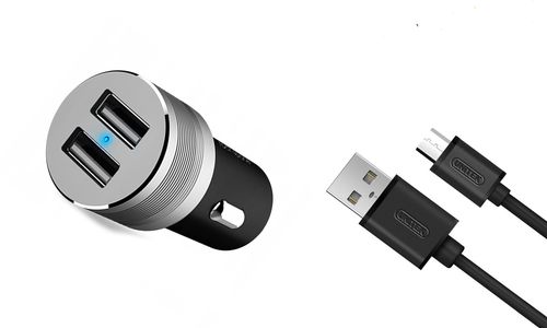 ROCK Ładowarka Samochodowa 2x USB 2,4A KABEL MICRO na Arena.pl