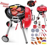 DUŻY INTERAKTYWNY GRILL DLA DZIECI ŚWIATŁO DŹWIĘK AKC OGRODOWY GOTOWANIE