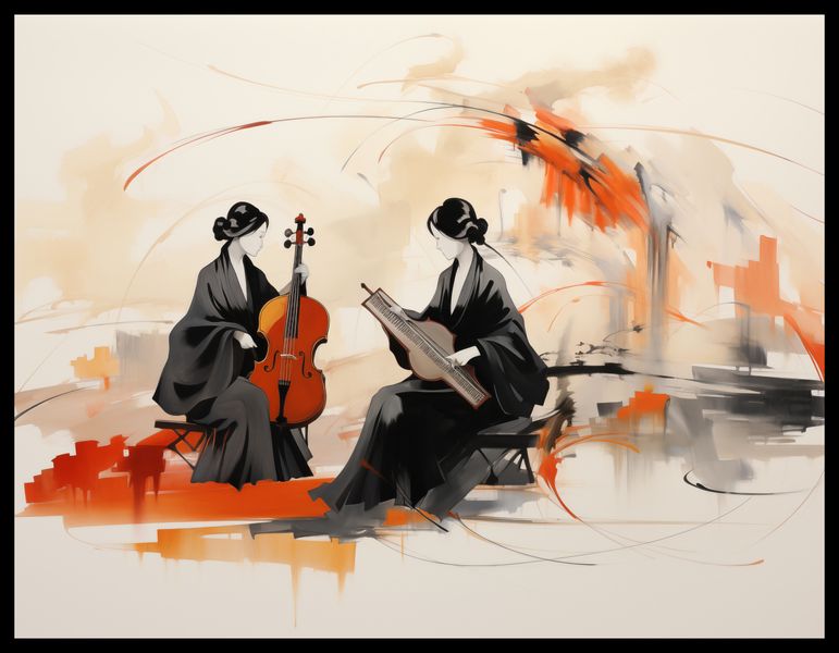 Plakat 65x50cm Harmonia Ciszy zdjęcie 2