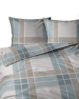 Pościel bawełniana PERKAL 220x200cm z lamówką + luksusowa TOREBKA