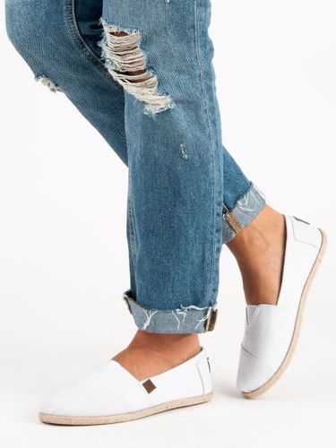 BIAŁE WSUWANE ESPADRYLE Rozmiar - 40 na Arena.pl