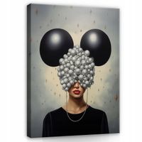 OBRAZ NA PŁÓTNIE ŚCIANĘ KOBIETA ABSTRAKCJA DUŻY DO SYPIALNI SALONU 120x80