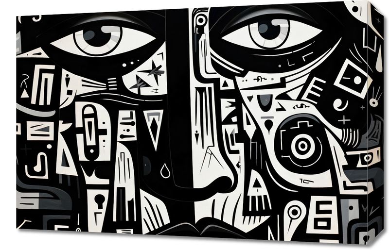 Obraz 60x40cm Labirynt Myśli zdjęcie 1