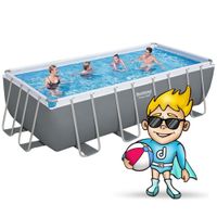 basen ogrodowy stelażowy 488 x 244 x 122 cm 17w1 bestway 56670