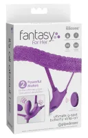 fantasy for her ultimate g-spot butterfly - wibrator do majtek, pilot