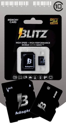 KARTA PAMIĘCI 64GB MICRO SD SDHC CLASS 10 BLITZ na Arena.pl